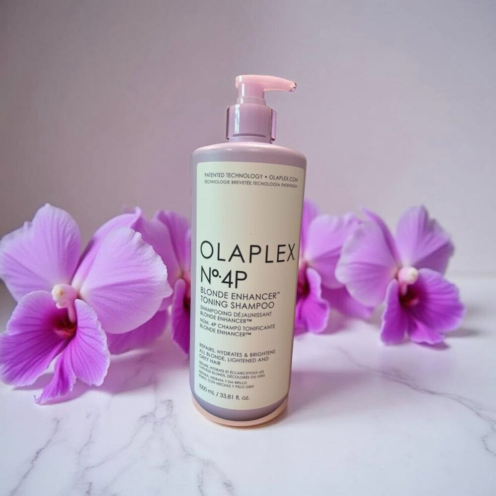 Olaplex Blonde Enhancer Toning Shampoo No. 4P 33.8 oz Liter